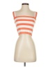 Unbranded 100% Polyester Orange Sleeveless Top Size S - photo 1