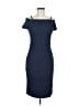 Guess 100% Polyester Solid Blue Cocktail Dress Size 6 - photo 1