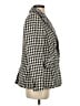Talbots 100% Polyester Houndstooth Ivory Blazer Size 2 - photo 4