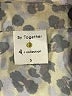By Together 100% Rayon Animal Print Ivory 3/4 Sleeve Blouse Size S - photo 7