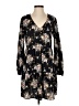 Everly Floral Black Casual Dress Size S - photo 1