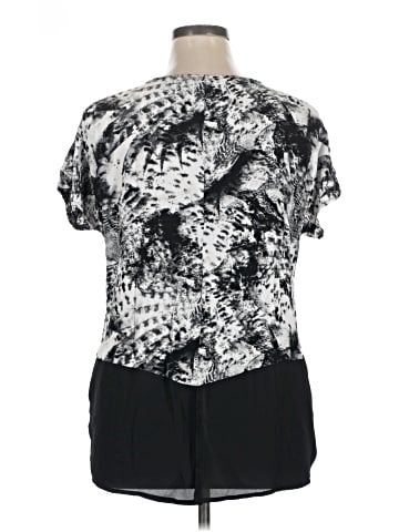 Rock & Republic Short Sleeve Blouse (view 2)