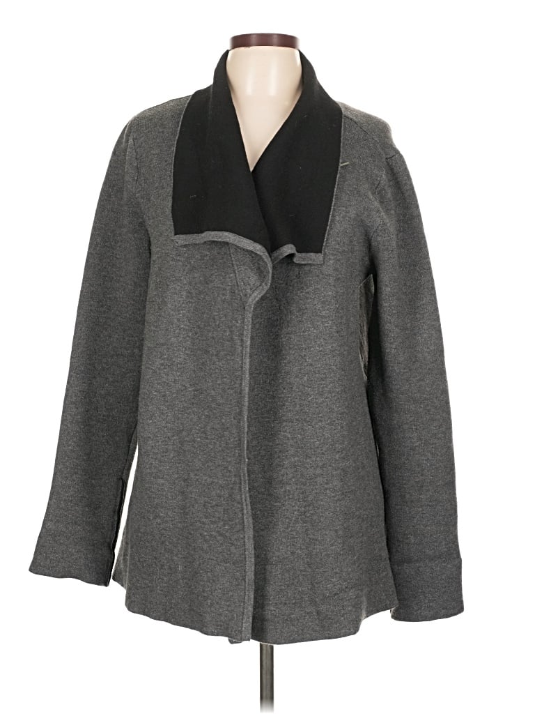 Pre-owned Andrea Jovine Cardigan Sweater In Gray