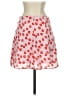 Shein 100% Polyester Hearts Red Casual Skirt Size S - photo 2
