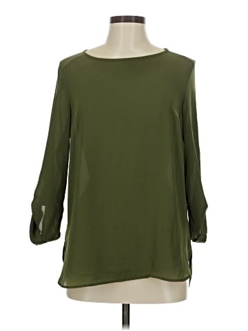 Atmosphere 3/4 Sleeve Blouse (view 1)