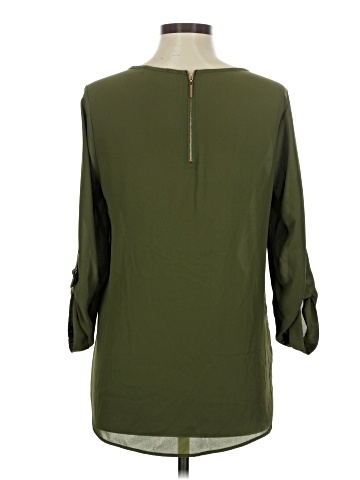 Atmosphere 3/4 Sleeve Blouse (view 2)