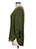 Atmosphere 100% Polyester Green 3/4 Sleeve Blouse Size 8 - photo 5