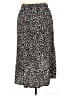 No Boundaries 100% Rayon Animal Print Black Casual Skirt Size 21 - photo 2