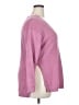 Chaps Chevron-herringbone Pink Pullover Sweater Size 2X - photo 4