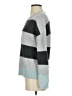 Caslon Color Block Stripes Gray Pullover Sweater Size S - photo 5