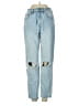 Wild Fable Hearts Blue Jeans Size 2 - photo 1