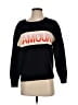 Suncoo Graphic Black Pullover Sweater Size XS - photo 1