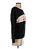 Suncoo Graphic Black Pullover Sweater Size XS - photo 4