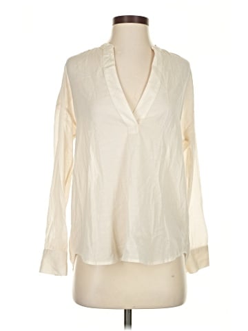 James Perse Long Sleeve Blouse (view 1)