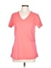 Nike 100% Polyester Pink Active T-Shirt Size L - photo 1