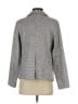 Lands' End 100% Polyester Houndstooth Gray Blazer Size S - photo 2