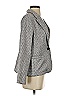 Lands' End 100% Polyester Houndstooth Gray Blazer Size S - photo 4