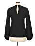P.A.R.O.S.H. 100% Polyester Black Long Sleeve Blouse Size L (estimated) - photo 2