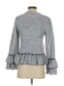 Banana Republic Stripes Gray Blazer Size 4 - photo 2
