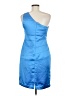 David's Bridal Blue Cocktail Dress Size 6 - photo 2