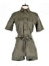 Universal Thread Solid Green Romper Size 00 - photo 1