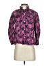 SECULAR 100% Cotton Purple Long Sleeve Blouse Size XS - photo 1