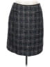 Sharagano 100% Polyester Tweed Plaid Checkered-gingham Gray Formal Skirt Size 12 - photo 1