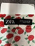 Zara 100% Viscose Hearts Red Skort Size M - photo 3