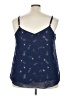 Torrid 100% Polyester Blue Sleeveless Blouse Size 3X Plus (3) - photo 2