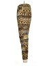Willow & Clay Print Gold Casual Pants Size M - photo 5