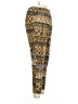 Willow & Clay Print Gold Casual Pants Size M - photo 4