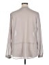 Maurices 100% Polyester Polka Dots Gray Long Sleeve Blouse Size 1X (estimated) - photo 2