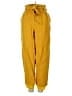 Lost + Wander 100% Rayon Yellow Casual Pants Size XS - photo 1