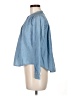 Madewell Blue Long Sleeve Blouse Size M - photo 5