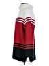 Prosperity Color Block Red Turtleneck Sweater Size S - photo 5