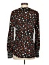 CAbi 100% Polyester Black Long Sleeve Blouse Size S - photo 2