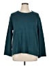 Ella Moss Solid Teal Pullover Sweater Size XL - photo 1