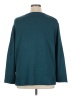 Ella Moss Solid Teal Pullover Sweater Size XL - photo 2