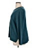 Ella Moss Solid Teal Pullover Sweater Size XL - photo 5