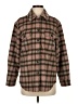 Paige Plaid Brown Coat Size XS - photo 1