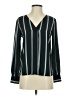 Ann Taylor Black Long Sleeve Blouse Size XXS - photo 1