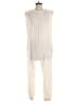 Something Navy Metallic Ivory Jumpsuit Size XS - photo 1