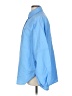 WILO 100% Nylon Color Block Blue Long Sleeve Button-Down Shirt Size M - photo 5