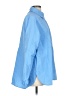 WILO 100% Nylon Color Block Blue Long Sleeve Button-Down Shirt Size M - photo 4