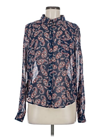 Love Tree Long Sleeve Blouse (view 1)