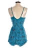 Devi 100% Rayon Hearts Blue Romper Size M - photo 2
