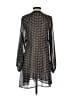Hayden 100% Polyester Black 3/4 Sleeve Blouse Size S - photo 2