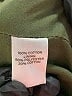 Hinge 100% Cotton Solid Green Tan Jacket Size M - photo 7