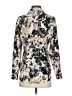 Talbots 100% Polyester Floral Ivory Long Sleeve Blouse Size 2 - photo 2