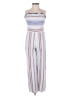 Tigerlily 100% Cotton Stripes White Jumpsuit Size 2 - photo 1
